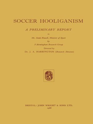 cover image of Soccer Hooliganism